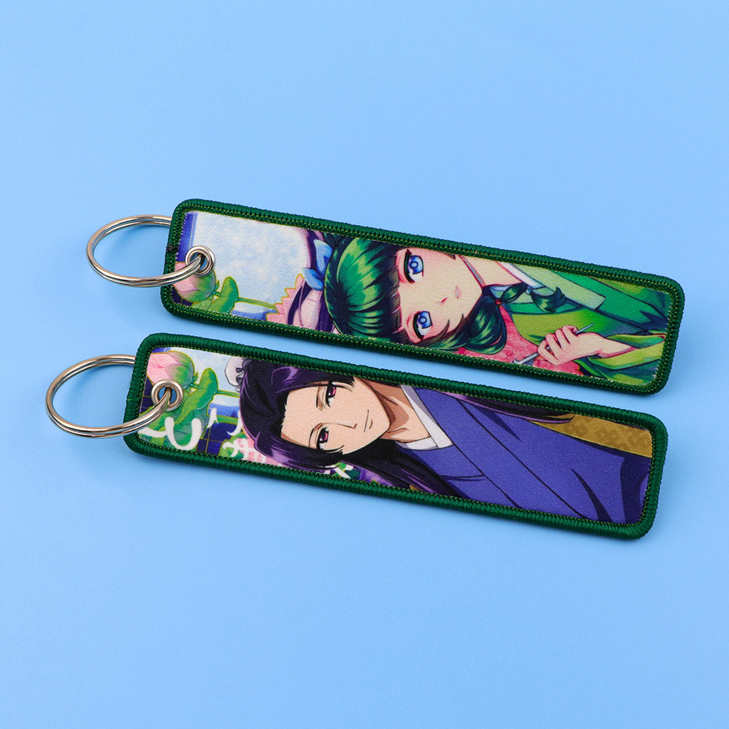 Woven Fabric Keychain | Apothecary Girl Collection | 4 Styles