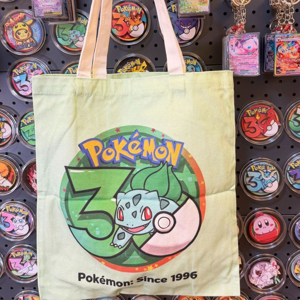 Pikachu 30th Anniversary Canvas Tote Bag | Pokémon Print | 42 Styles