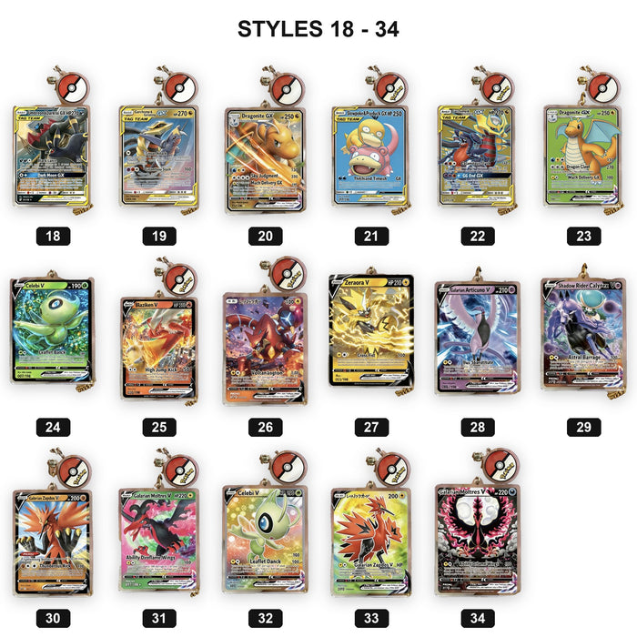 Acrylic Card Keychain | Monster Card Series Vol.3 | 50 Styles