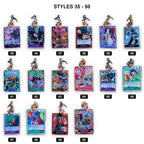 Pirate Card Series Vol.1 style chart 3 with style numbers