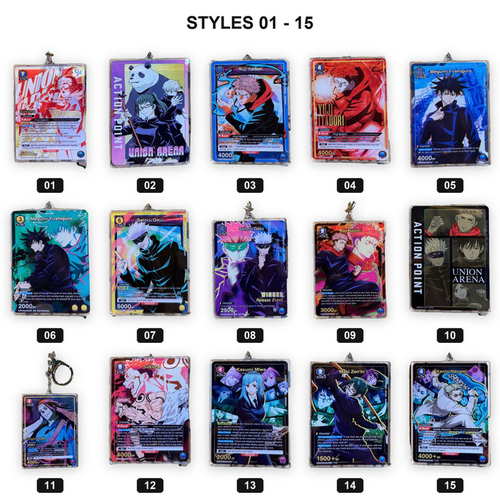 Acrylic Card Keychain | Sorcerer Card Series | 15 Styles