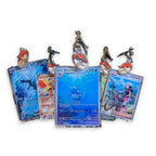 Monster Card Series Vol.2 acrylic card keychains, several styles on white background