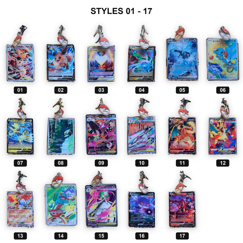 Monster Card Series Vol.2 style chart 1 with style numbers