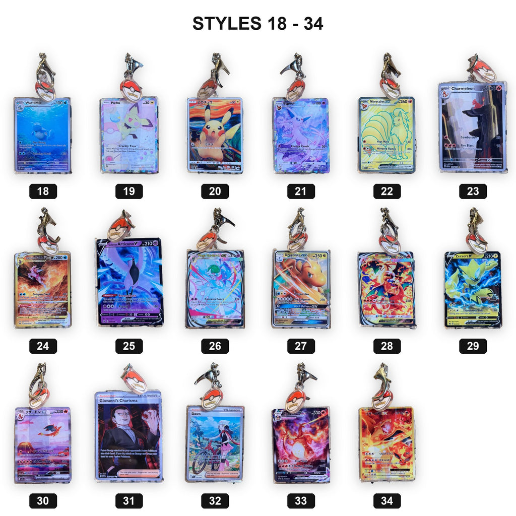 Monster Card Series Vol.2 style chart 2 with style numbers