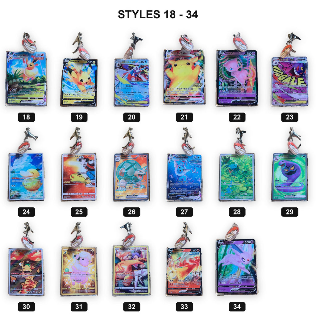 Monster Card Series style chart 2 with style numbers