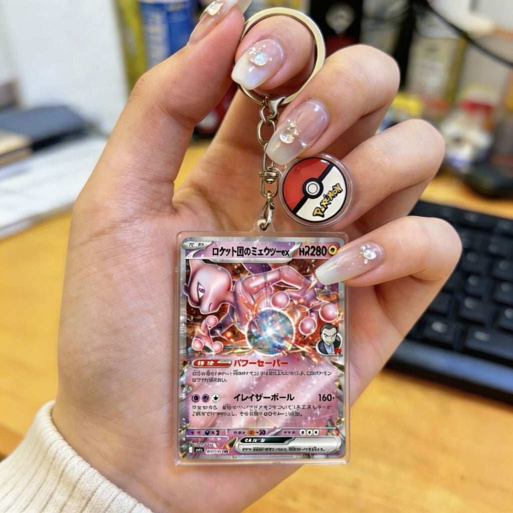 Acrylic Card Keychain Pokemon Japanese Series