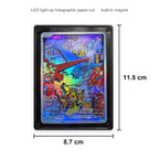 LED fridge magnet size: about 11.5 x 8.7 cm
