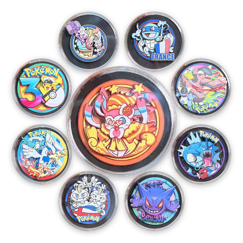 3d layered paper-cut fridge magnets, Creature Collection Vol.2, several styles on white background