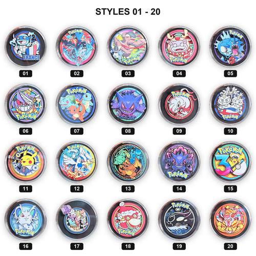 Creature Collection Vol.2 3D layered paper-cut fridge magnets style chart 1 with style numbers