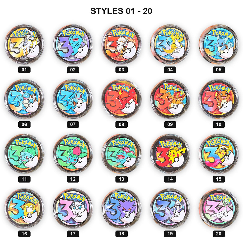 Creature Collection Vol.1 3D layered paper-cut fridge magnets style chart 1 with style numbers